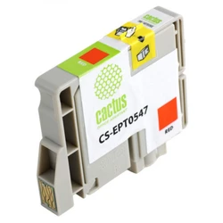 Струйный картридж Cactus CS-EPT0547 красный
