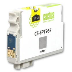 Струйный картридж Cactus CS-EPT967 серый