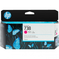Струйный картридж HP 738 130-ml пурпурный 498N6A