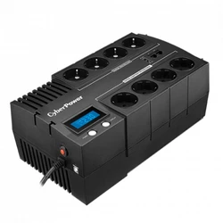 Источник бесперебойного питания CyberPower BR700ELCD Линейно-интерактивные, Напольный (Tower), 700 ВА, 420 Вт