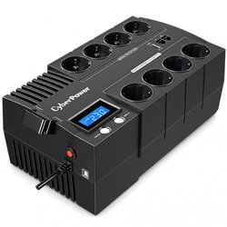 Источник бесперебойного питания CyberPower BR1200ELCD Линейно-интерактивные, Напольный (Tower), 1200 ВА, 720 Вт