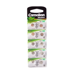 Батарейка CAMELION Alkaline AG5-BP10 - 10штук (Блистер)