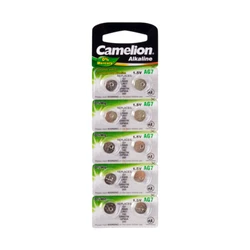 Батарейка CAMELION Alkaline AG7-BP10 - 10штук (Блистер)