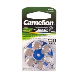 Батарейка CAMELION Zinc Air A675-BP6 - 6штук (Блистер)