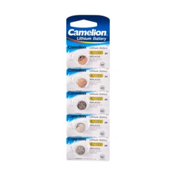 Батарейка CAMELION Lithium CR1220-BP5 - 5штук (Блистер)