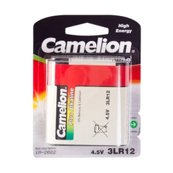Батарейка CAMELION Plus Alkaline 3LR12-BP1 - 1штука (Блистер)