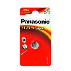 Батарейка Panasonic LR-44/1B - 1штука (Блисер) LR-44EL/1BE