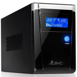Источник бесперебойного питания SVC V-650-F-LCD Линейно-интерактивные, Напольный (Tower), 650 ВА, 400 Вт