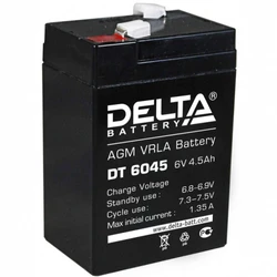Сменные аккумуляторы АКБ для ИБП Delta Battery DT 6045 (6 В)