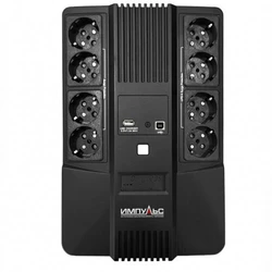 Источник бесперебойного питания Импульс MT80103 Линейно-интерактивные, Напольный (Tower), 800 ВА, 480 Вт