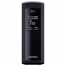 Источник бесперебойного питания CyberPower VP1600ELCD Линейно-интерактивные, Напольный (Tower), 1600 ВА, 960 Вт