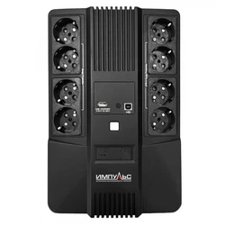 Источник бесперебойного питания Импульс МАСТЕР 800 MT80107 Линейно-интерактивные, Напольный (Tower), 800 ВА, 480 Вт