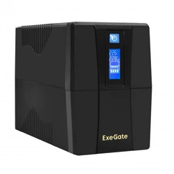 Источник бесперебойного питания ExeGate LLB-800.LCD.AVR.4C13.RJ.USB EP285583RUS Линейно-интерактивные, Напольный (Tower), 800 ВА, 480 Вт