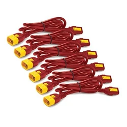 Опция для ИБП APC power cord, locking c13/c14, 0.6m, red AP8702S-WWX340