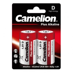 Батарейка CAMELION LR20-BP2 Plus Alkaline