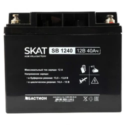 Сменные аккумуляторы АКБ для ИБП БАСТИОН SKAT SB 1240 12 В