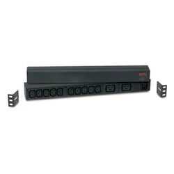 Сетевой фильтр APC Стоечный БРП, базовый, 1U, 16 А, 208 и 230 В, розетки: (10) C13 и (2) C19 AP9559