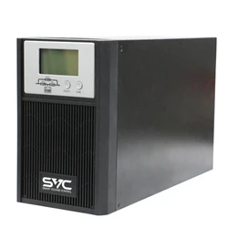 Источник бесперебойного питания SVC PTS-3KLN-LCD Двойное преобразование (On-Line), Напольный (Tower), 3000 ВА, 3000 Вт