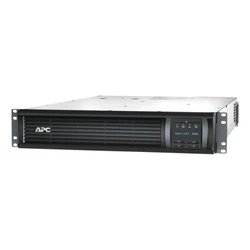Источник бесперебойного питания APC Smart-UPS мощностью 3000 ВА, ЖК-экран, для установки в стойку высотой 2U, 230 В, с технологией SmartConnect SMT3000RMI2UC Линейно-интерактивные, Стоечный (Rack), 3000 ВА, 2700 Вт
