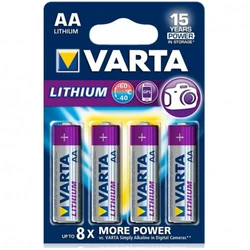 Батарейка VARTA AA LR6 Professional Lithium 6106-4