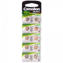 Батарейка CAMELION Alkaline AG10-BP10 1.5V