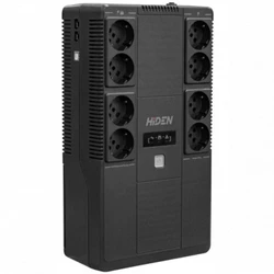Источник бесперебойного питания HIDEN EXPERT ULS600EF Линейно-интерактивные, Напольный (Tower), 600 ВА, 360 Вт