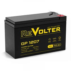 Сменные аккумуляторы АКБ для ИБП Revolter GP 1207 12 В