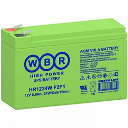 Сменные аккумуляторы АКБ для ИБП WBR HR1224W F2F1 12 В