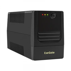 Источник бесперебойного питания ExeGate EX299468RUS Линейно-интерактивные, Напольный (Tower), 400 ВА, 240 Вт