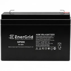 Сменные аккумуляторы АКБ для ИБП EnerGrid GP690 6 В