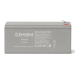 Сменные аккумуляторы АКБ для ИБП EnerGrid GP1233 12 В