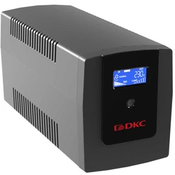 Источник бесперебойного питания DKC Info LCD INFOLCD1500I Линейно-интерактивные, Напольный (Tower), 1500 ВА, 900 Вт