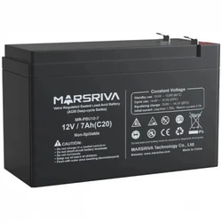 Сменные аккумуляторы АКБ для ИБП MARSRIVA MR-PBU12-7 MRV MR-PBU12-7 12 В