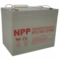 Сменные аккумуляторы АКБ для ИБП NPP Аккумулятор NPP NP12-70Ah 12 В