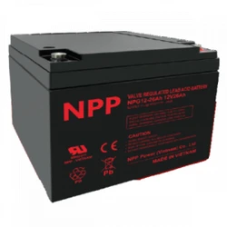 Сменные аккумуляторы АКБ для ИБП NPP Аккумулятор NPP NPG12-26Ah 12 В
