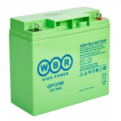Сменные аккумуляторы АКБ для ИБП WBR Аккумулятор WBR GP12180 F3 12 В