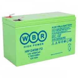 Сменные аккумуляторы АКБ для ИБП WBR Аккумулятор WBR HR1245W F2 12 В