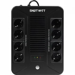 Источник бесперебойного питания SMARTWATT Safe pro 800 3703020270003 Линейно-интерактивные, Напольный (Tower), 800 ВА, 480 Вт