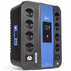 Источник бесперебойного питания SVC U-600 Линейно-интерактивные, Напольный (Tower), 600 ВА, 360 Вт