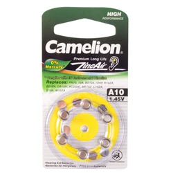 Батарейка CAMELION Zinc Air A10-BP6(0%Hg)
