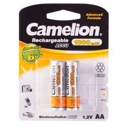 Батарейка CAMELION Rechargeable Ni-MH NH-AA1800BP2