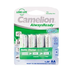 Батарейка CAMELION AlwaysReady Rechargeable Ni-MH NH-AA1000ARBP4