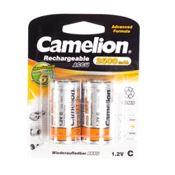 Батарейка CAMELION Rechargeable Ni-MH NH-C2500BP2