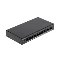 Коммутатор Dahua DH-PFS3010-8ET-96 100 Base-TX (100 мбит/с)