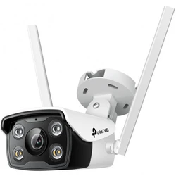 IP видеокамера TP-Link VIGI C340-W(4mm) VIGI C340-W(4mm)(UN) Цилиндрическая, Уличная, WiFi + Ethernet, 4 мм, 1/3", 4 Мп ~ 2560×1440 Quad HD