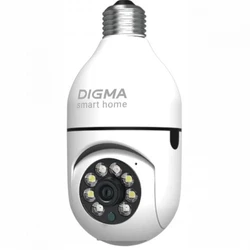 IP видеокамера Digma DV301 Купольная, Внутренней установки, Проводная, 3.6 мм, CMOS, 3 Мп ~ 2304x1296