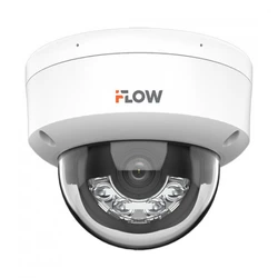 IP видеокамера iFlow F-IC-2422C2MS 311329319 Купольная, Уличная, Проводная, 2.8 мм, 1/2.7", 2 Мп ~ 1920×1080 Full HD