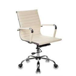 Компьютерный стул Бюрократ Кресло руководителя CH-883-LOW/IVORY
