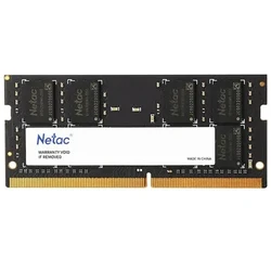 ОЗУ Netac Basic NTBSD4N26SP-04 SO-DIMM, DDR4, 4 Гб, 2666 МГц