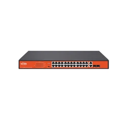 Коммутатор Wi-Tek WI-PS526G v4 100 Base-T (100 мбит/с), 2 SFP порта